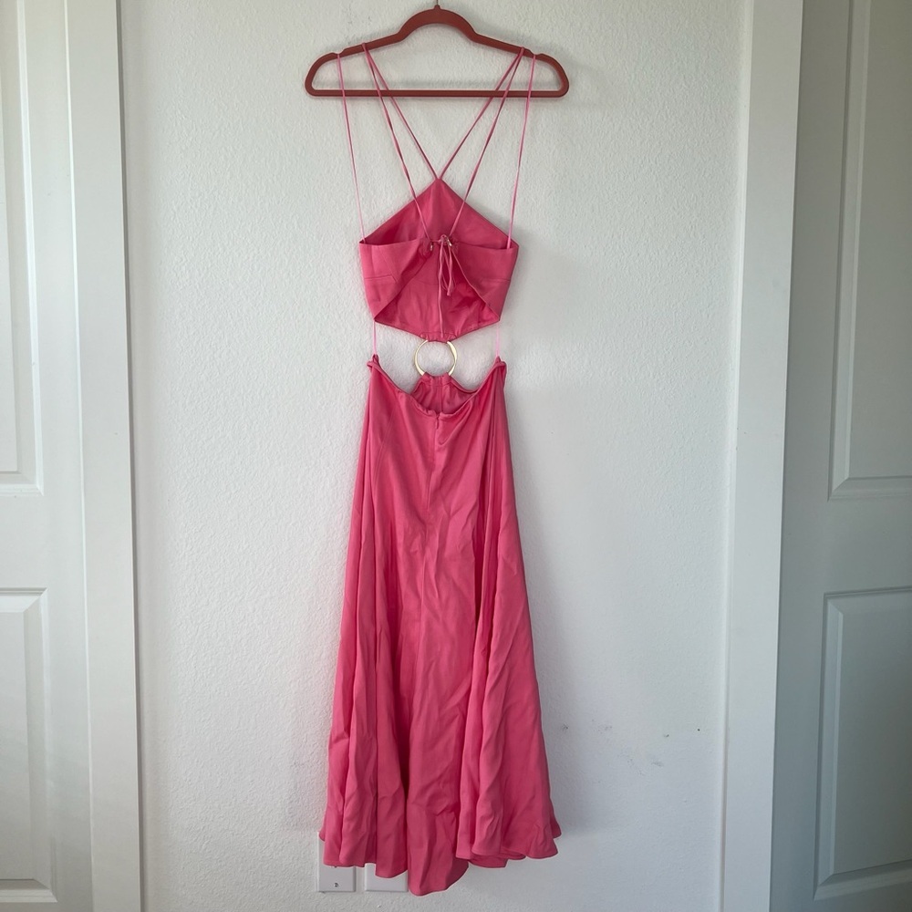 NWT Cult Gaia Nadeesha Dress in Blossom Pink - Picture 4 of 10